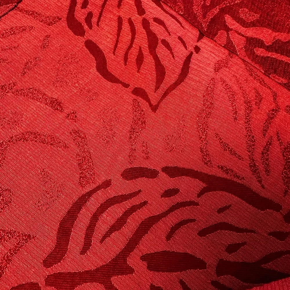 Set of 2 Brocade damask design luxury curtains drapes size 54” by 95”, new